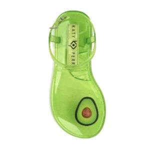 NEW Katy Perry The Geli Flat Sandal, Avocado 🥑
